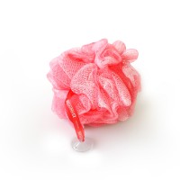 Exfoliating Bath & Shower Body Puff / Buffer (Bubblegum Pink)